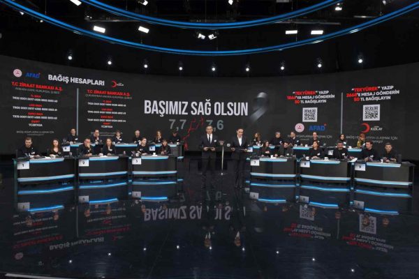 <strong>“Türkiye Tek Yürek” yardım kampanyası</strong>