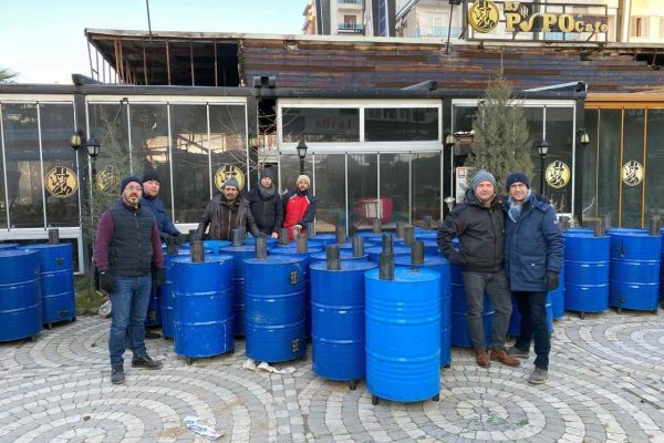 Erdal Altuntaş ve Hamburg’lu Gönüllüler Grubu, deprem bölgesini ziyaret etti