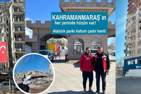 Futbolexpress Ahmet Köse ile deprem bölgesi Kahramanmaraş’ta