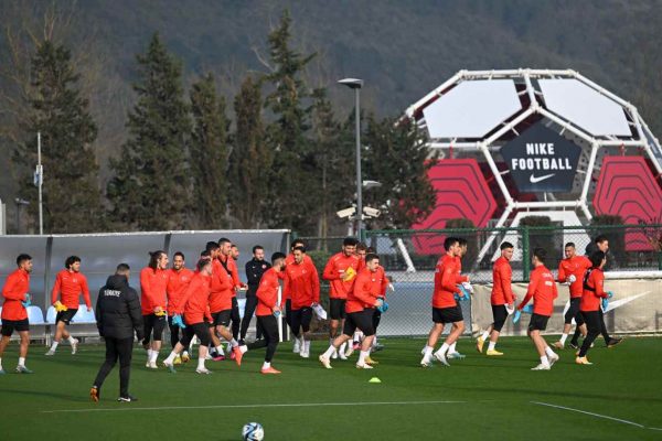 <strong>A Milli Futbol Takımı Ermenistan ve Hırvatistan maçı hazırlıklarını sürdürdü</strong>