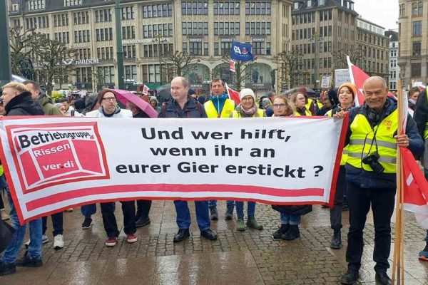 <strong>HAMBURG’DA UYARI GREVLERİ YAYILIYOR!</strong>