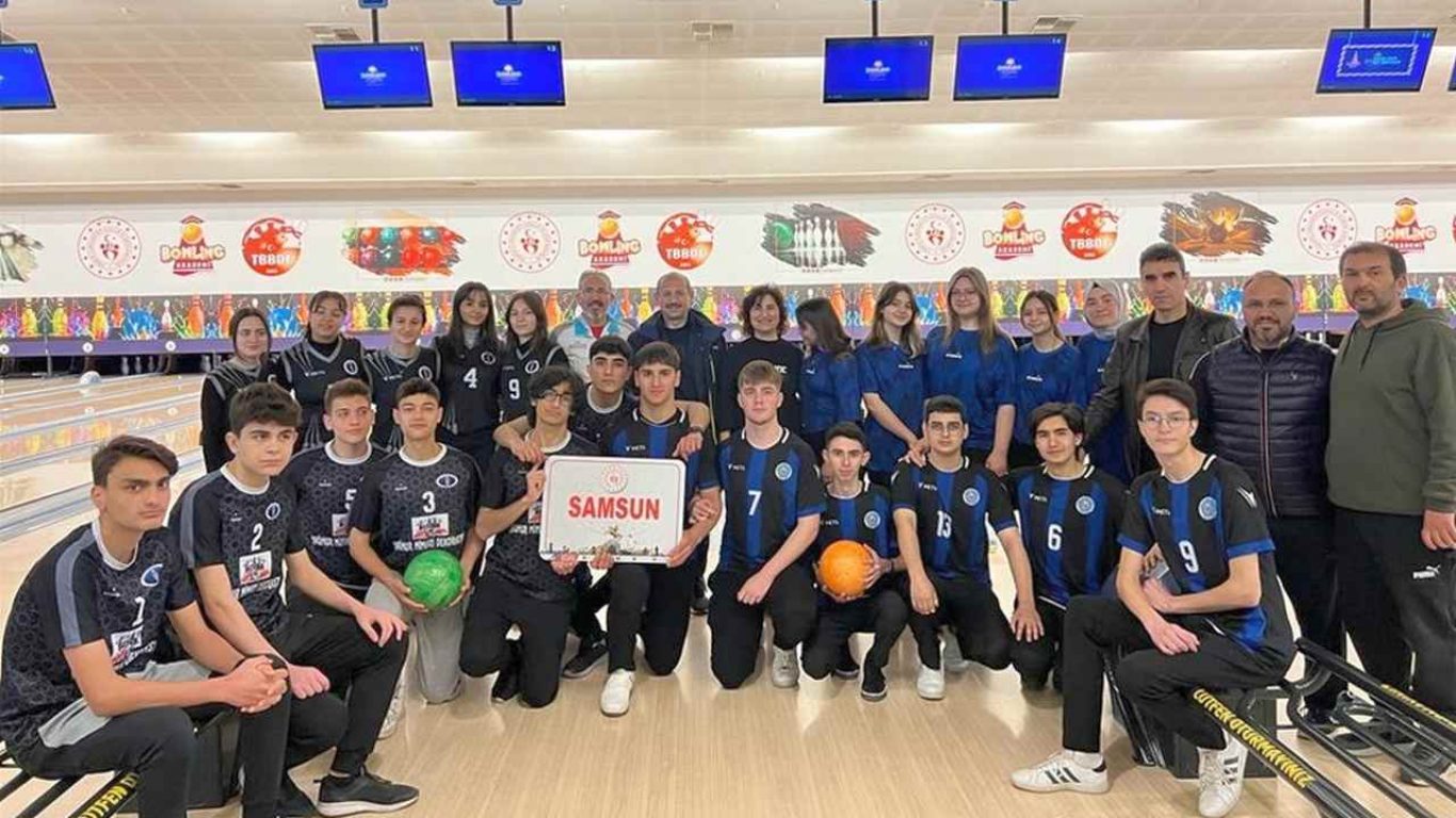 Türkiye Okullararası Bowling Şampiyonası Samsun'da başladı