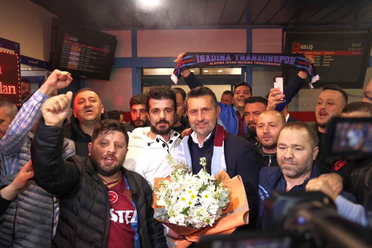 Trabzonspor’un yeni teknik direktörü Nenad Bjelica, kente geldi: