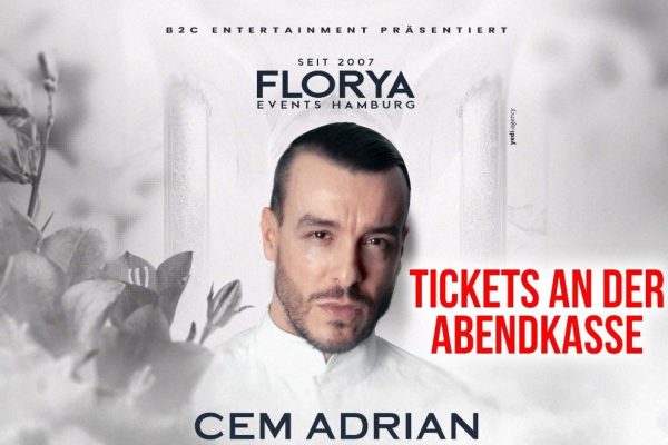 B2C ENTERTAINMENT GURURLA SUNAR! HAMBURG’DA MÜTHİŞ CEM ADRİAN KONSERİ!