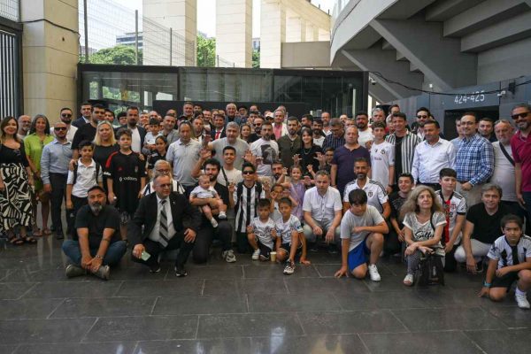 Beşiktaş Kulübünde bayramlaşma töreni yapıldı