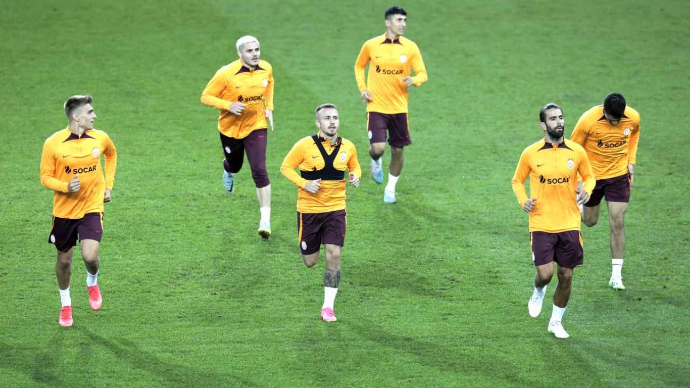 Galatasaray, yarınki Olimpija Ljubljana maçı hazırlıklarını tamamladı