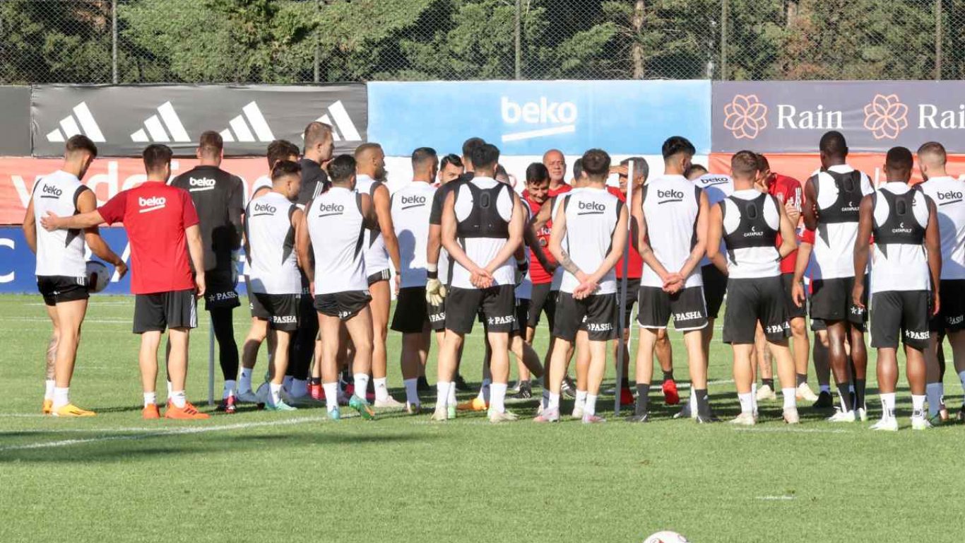 Beşiktaş, Neftçi Bakü maçı hazırlıklarını sürdürdü