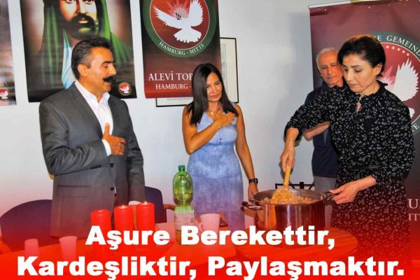 “Aşure Berekettir, Kardeşliktir, Hoşgörüdür, Paylaşmaktır.” 