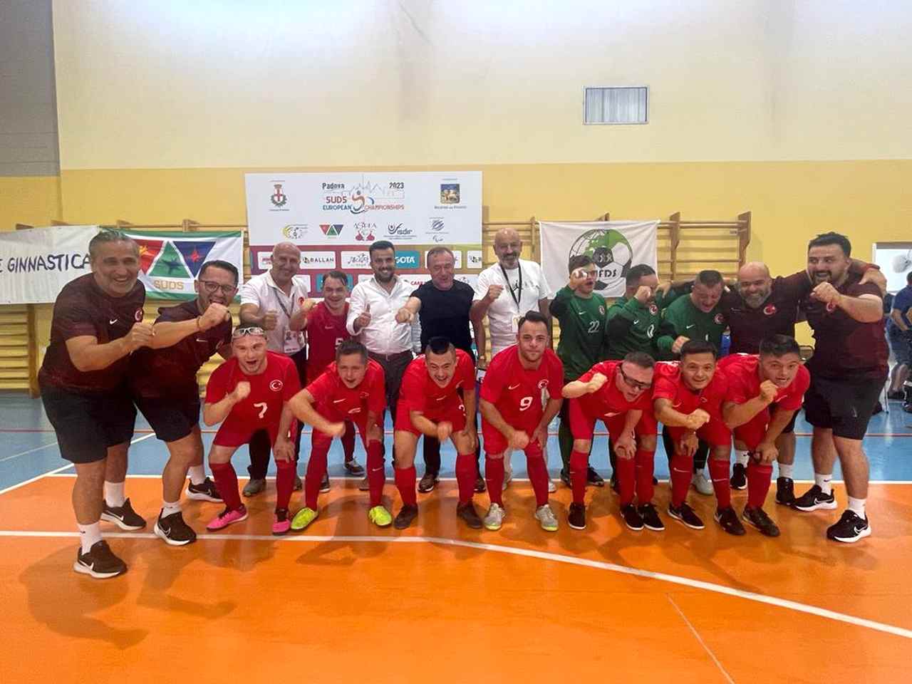 Down Sendromlu Futsal Milli Takımı, Avrupa Şampiyonası’nda finale yükseldi