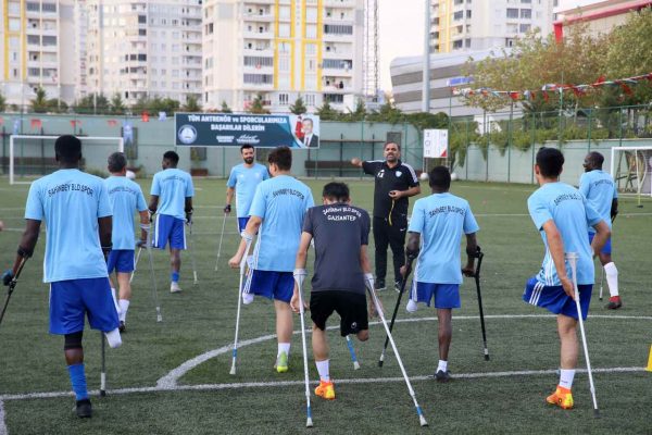 Şahinbey Belediyesi Ampute Futbol Takımı’nın gözü ikinci kez Şampiyonlar Ligi Kupası’nda