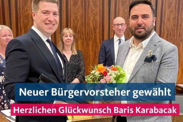 UETERSEN BELEDİYESİ’NDE TÜRK KÖKENLİLER YÖNETİMDE