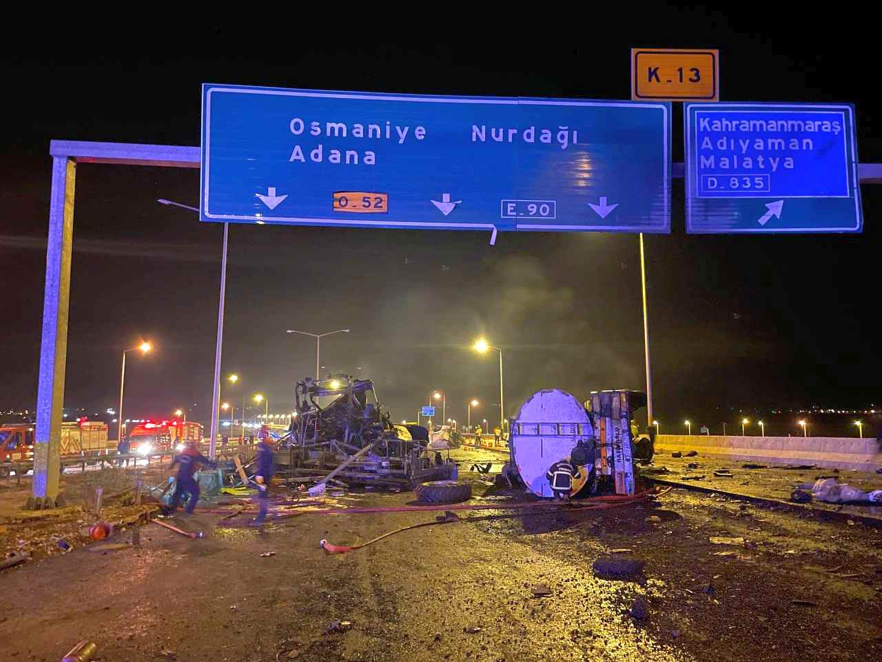 Gaziantep – Şanlıurfa otobanında kaza: Çok sayıda ölü var