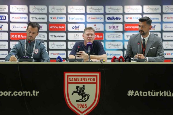 Yılport Samsunspor Teknik Direktörü Markus Gisdol, “Güzel bir oyun sergiledik”