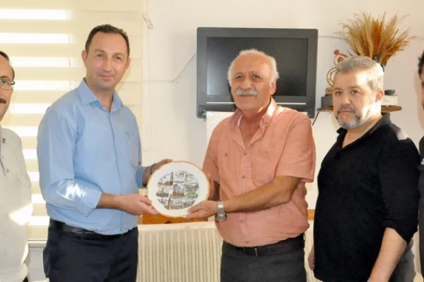 Hamburg Türk Basın Birliği üyesi gazetecilerden Sinop 15 Eylül Gazeteciler Cemiyetine ziyaret