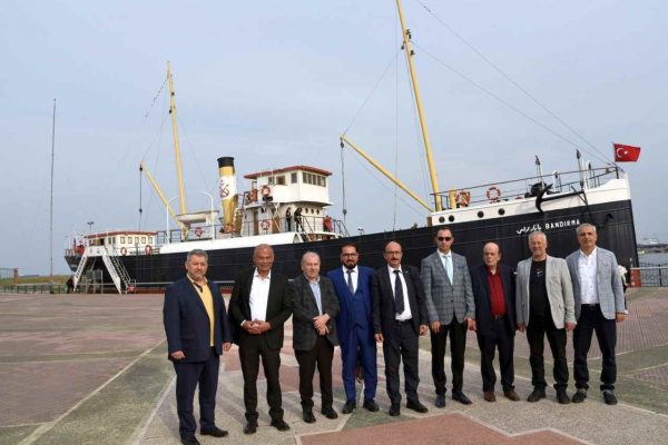 HTBB’DEN, BANDIRMA MÜZE GEMİSİ ZİYARETİ
