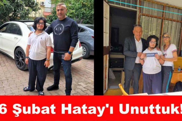6. ŞUBAT HATAY’I UNUTTUK!