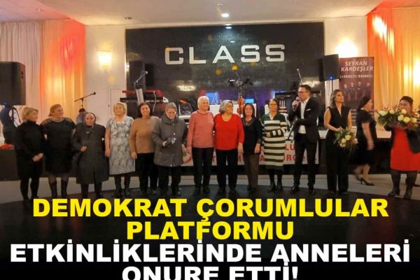 DEMOKRAT ÇORUMLULAR ETKİNLİĞİ MUHTEŞEM GÜZELLİKTE GEÇTİ!