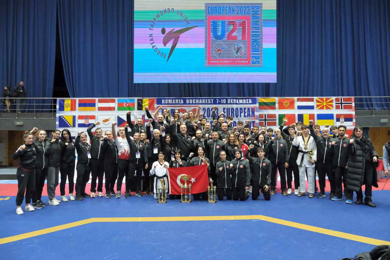 Ümit Milli Tekvando Takımı, Avrupa Şampiyonu oldu