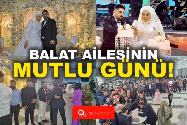 Bingöl’lü BALAT ailesinin mutlu günü
