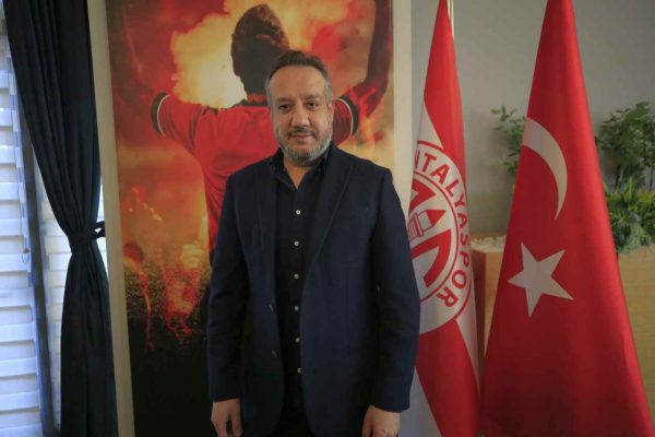 Antalyaspor’da hedef ligi üçüncü bitirmek
