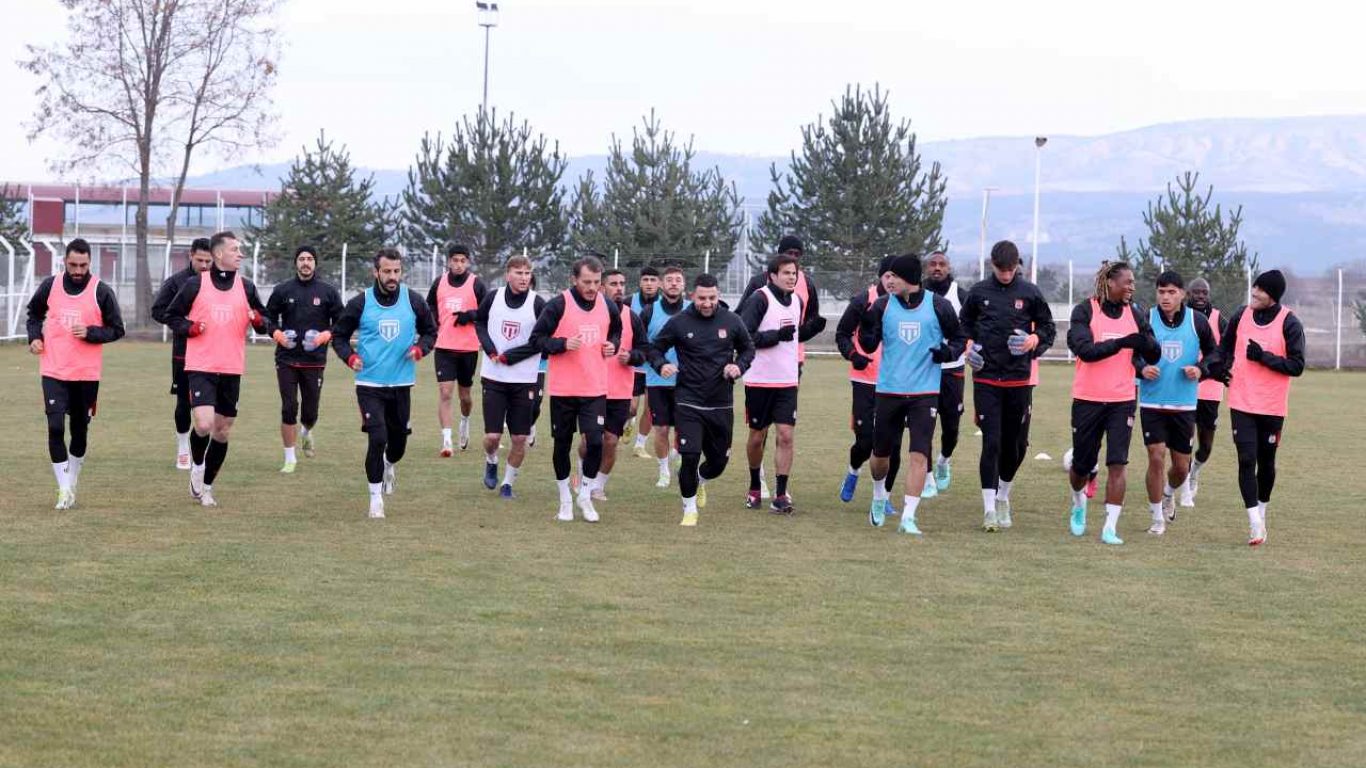 Sivasspor, Kayserispor maçının hazırlıklarını sürdürdü