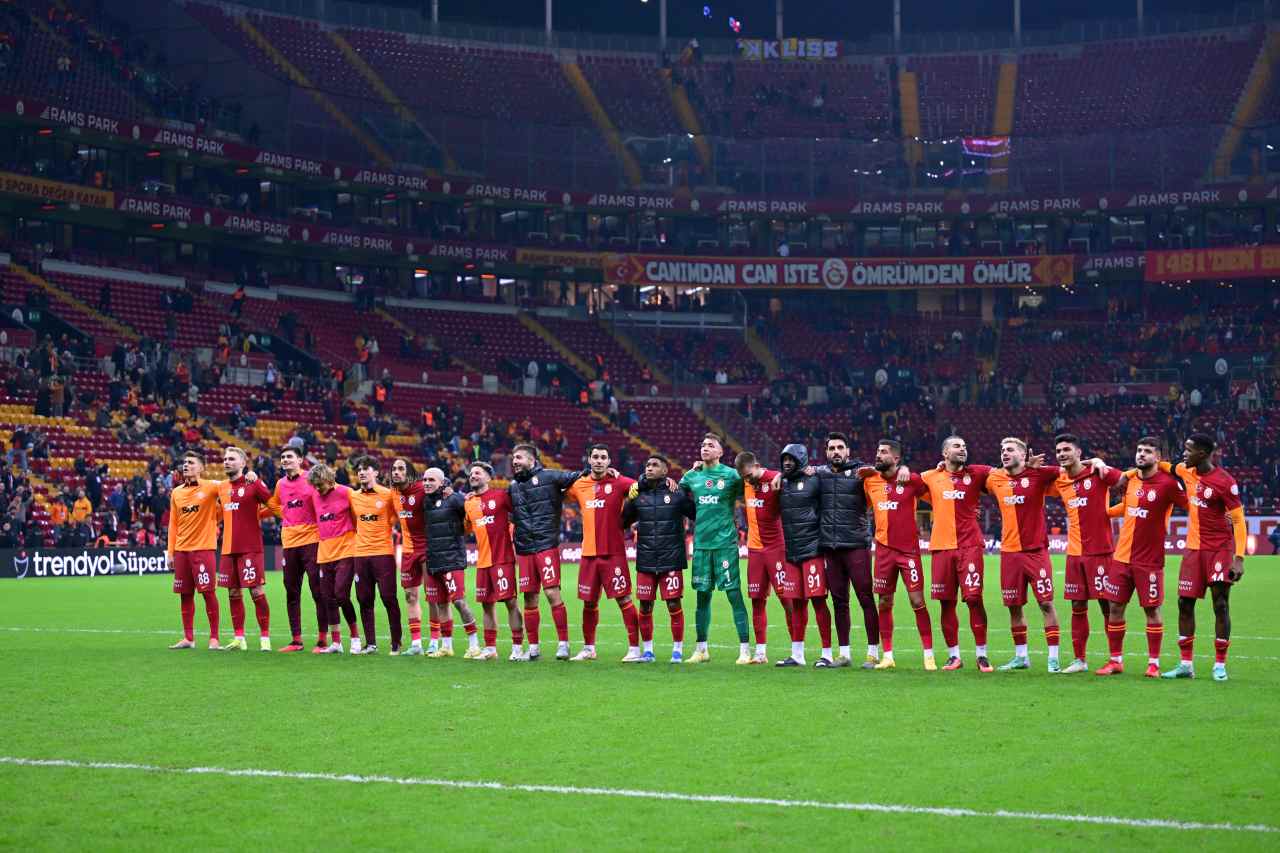 Galatasaray sahasında hata yapmadı