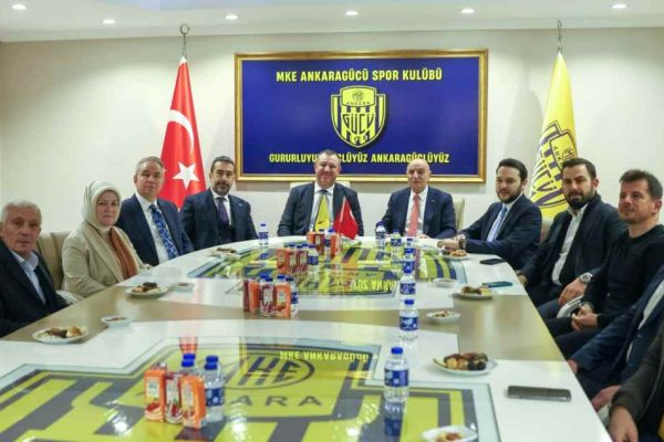 Cumhur İttifakı ABB başkan adayı Altınok’tan MKE Ankaragücü’ne ziyaret: