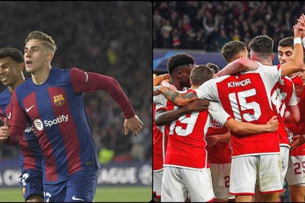 Barcelona ve Arsenal, UEFA Şampiyonlar Ligi’nde çeyrek finale çıktı