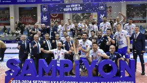 AXA Sigorta Erkekler Kupa Voley'de şampiyon Halkbank