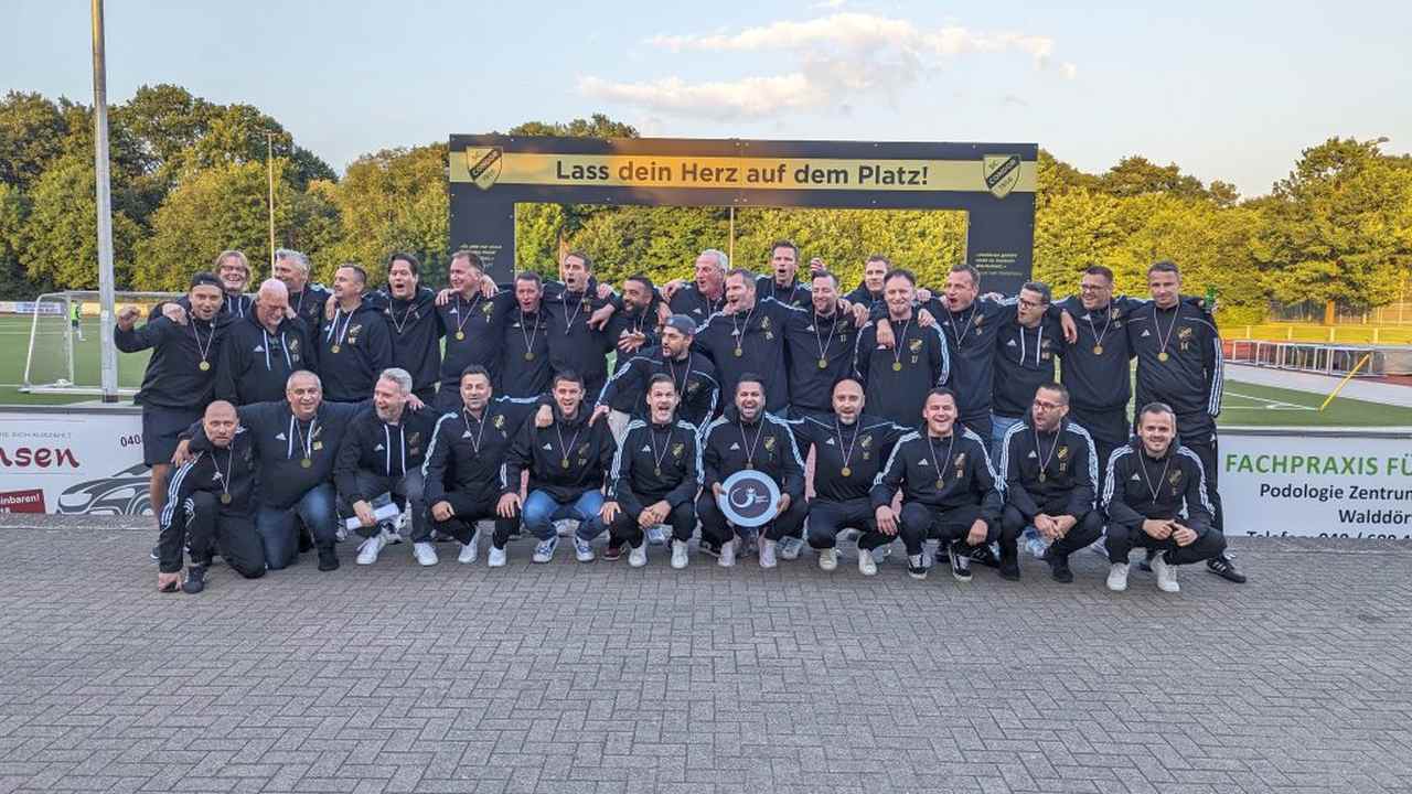 SG Condor/ SV Tonndorf-Lohe ist Ü40 Meister der Senioren Oberliga