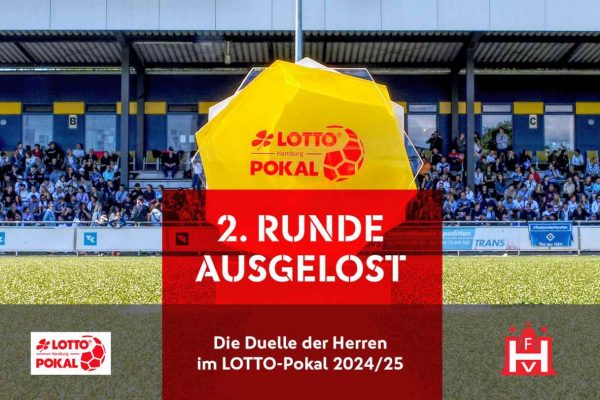 Auslosung der zweiten Runde des Lotto-Pokals
