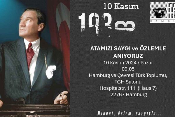 Gazi Mustafa Kemal ATATÜRK’ü anma töreni…
