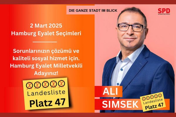 Ali Şimşek ”Yeni yılınız kutlu olsun. Sizlerle birlikte daha nice yıllara”