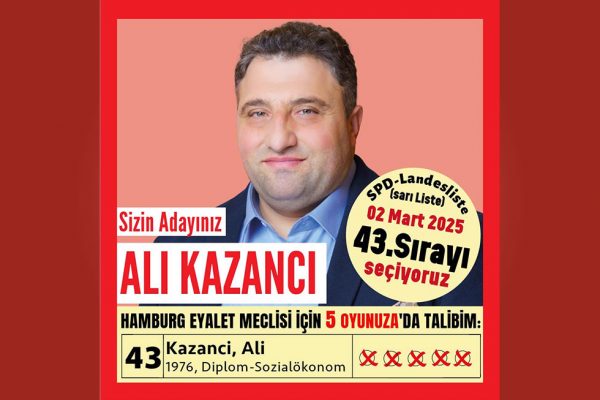 Ali Kazancı: Mektupla oy kullanabilirsiniz!