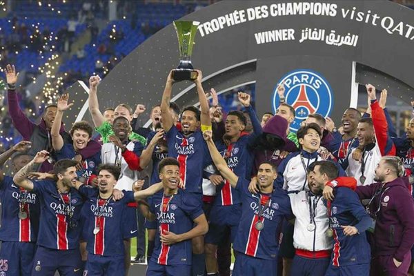 Fransa Süper Kupası’nı Paris Saint Germain kazandı