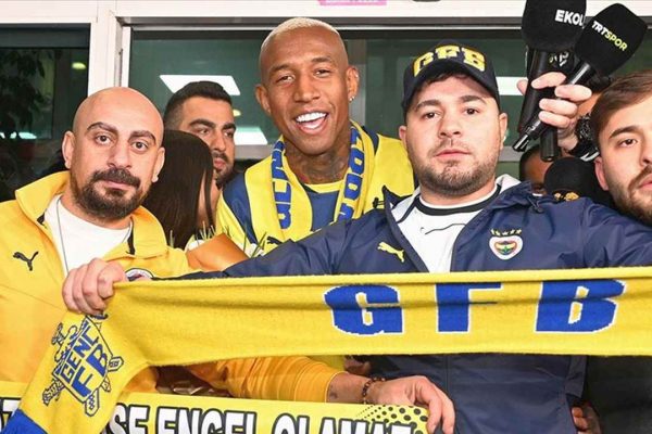 Fenerbahçe’nin transferi için anlaşmaya vardığı Talisca, İstanbul’a geldi