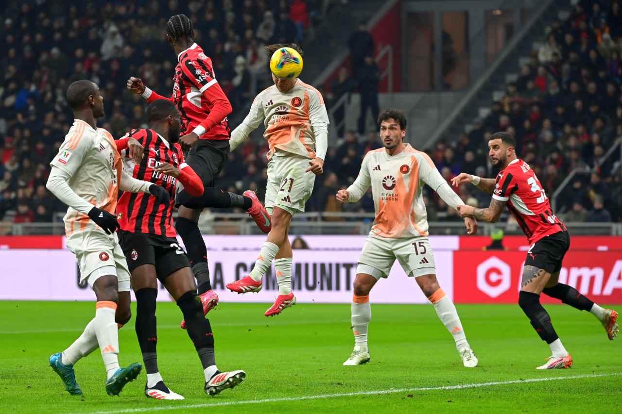 Milan schaltet die Roma aus