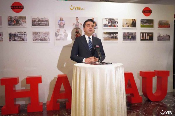 YTB HANAU KATLİAMINI UNUTTURMUYOR 