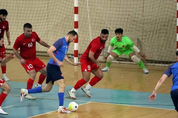 A Milli Futsal Takımı, Slovakya’ya yenildi