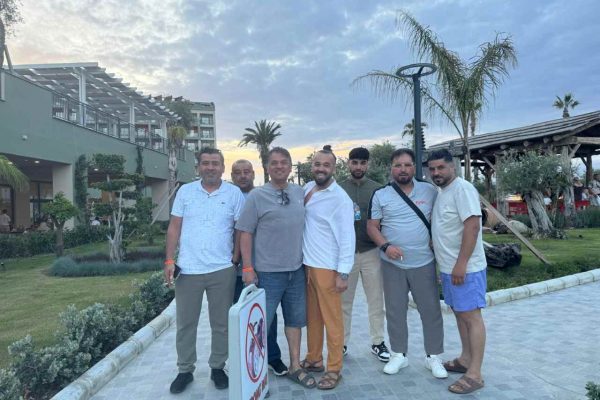 Futbolexpress-Team beim traditionellen Antalya-Urlaub