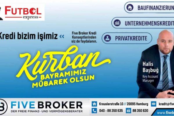 FIVE BROKER’dan Kurban Bayramı Mesajı: “Bayramlar Paylaştıkça Güzel”