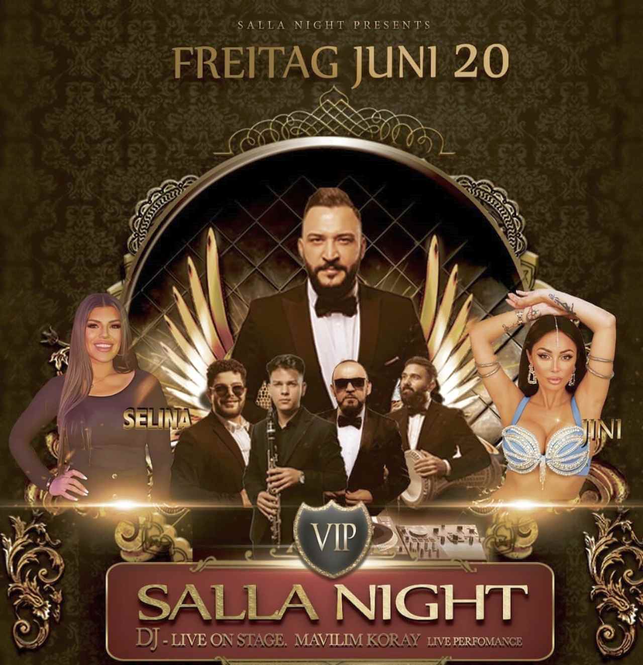 Hamburg’da Muhteşem Gece: V.I.P Salla Night ile Eğlence Zirveye Çıkıyor!