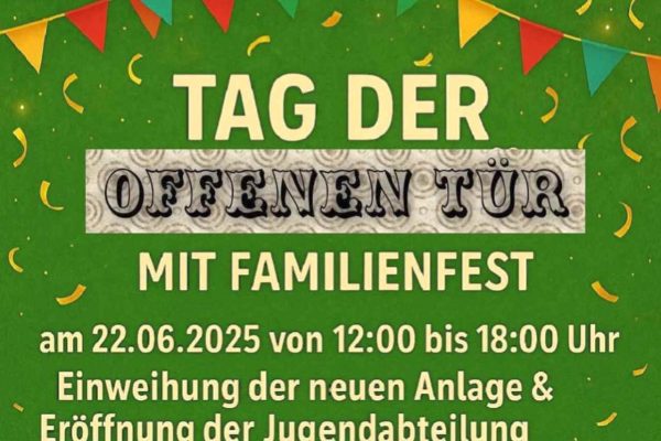 Hamburg’da Büyük Açılış: Yeni Tesis, Sentetik Çim Saha ve Aile Şenliği!