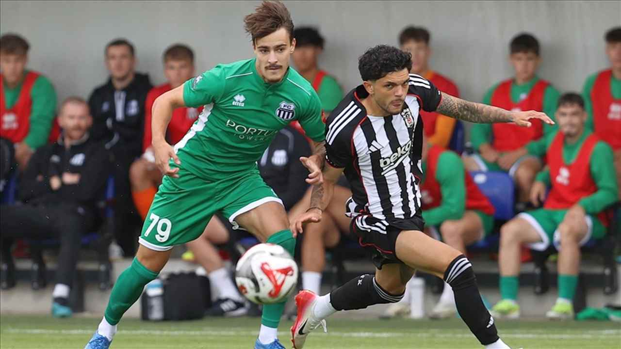Beşiktaş, hazırlık maçında Petrzalka 1898’e 2-1 yenildi