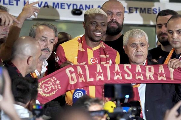 Victor Osimhen, Galatasaray için İstanbul’da