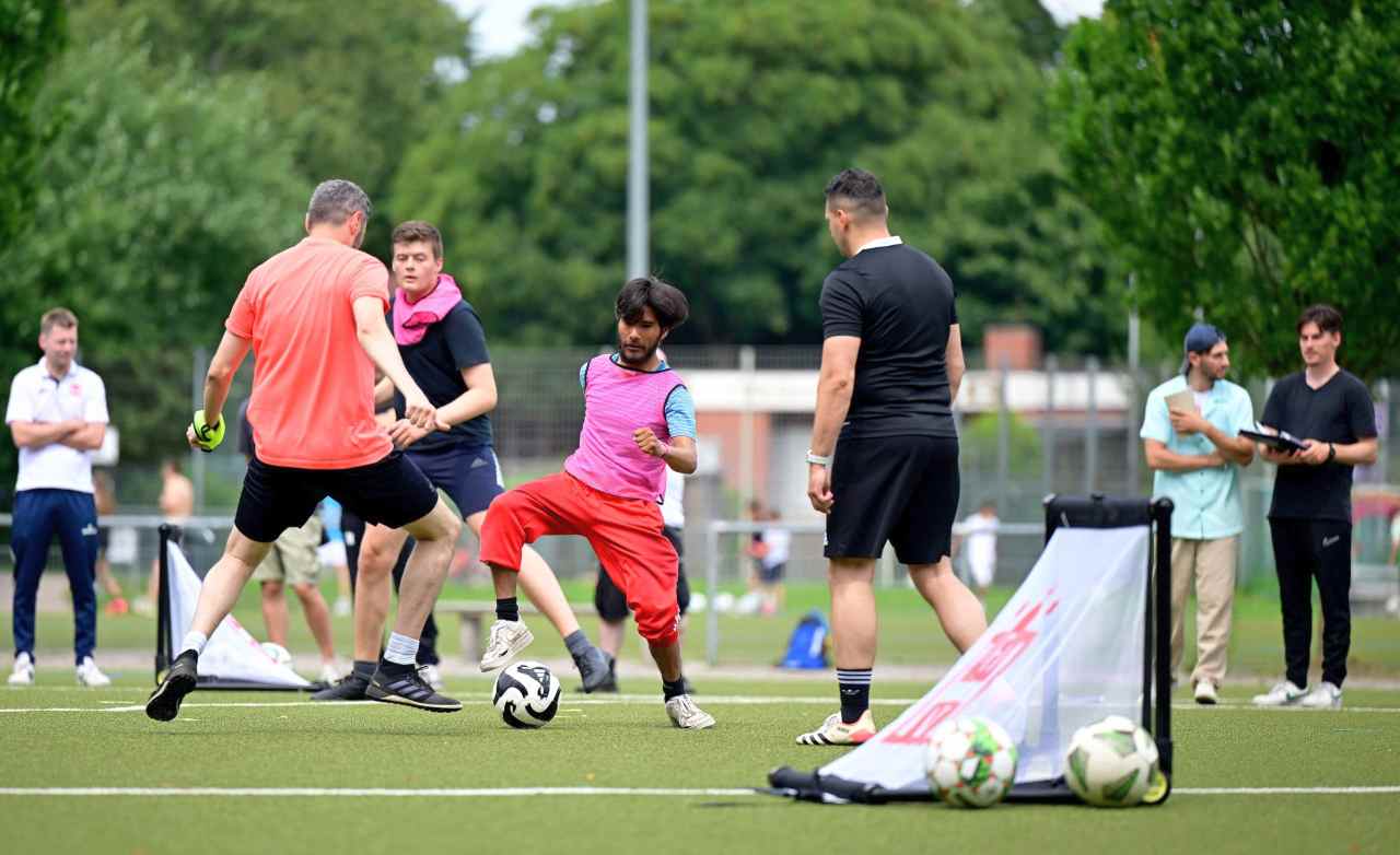 fubolexpress_2022_14482 Ein Tag, zwei Vereine: Gelungener Tag der Qualifizierung