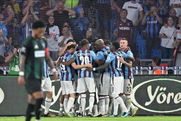 Trabzonspor, sahasında Kocaelispor’u yendi