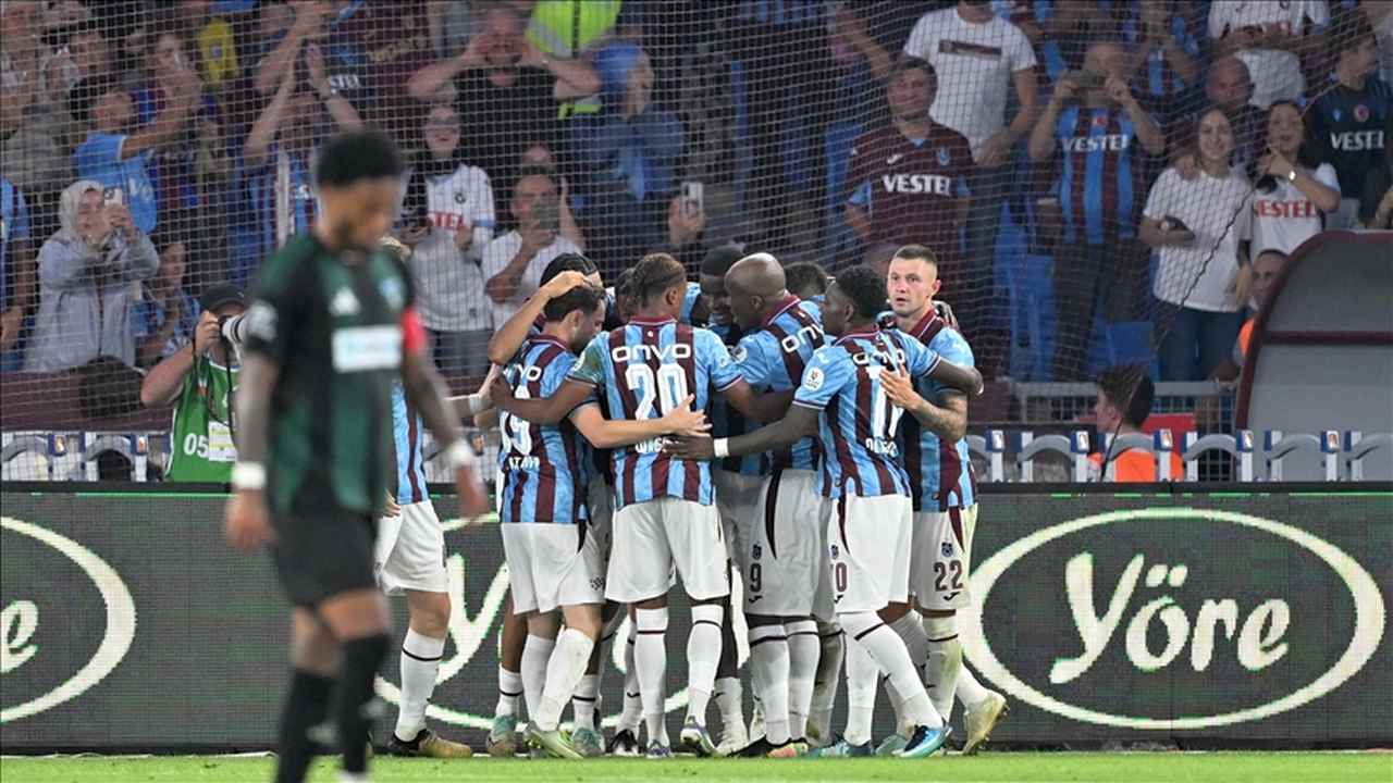 Trabzonspor, sahasında Kocaelispor’u yendi
