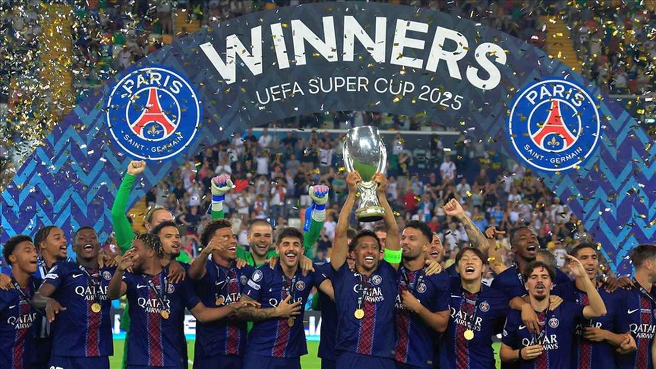 UEFA Süper Kupa’nın sahibi Paris Saint-Germain