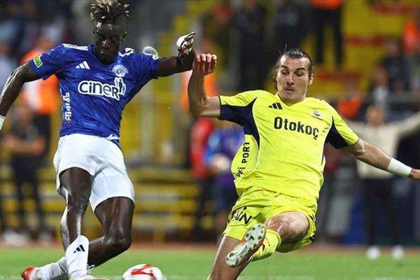 Kasımpaşa ile Fenerbahçe 1-1 berabere kaldı